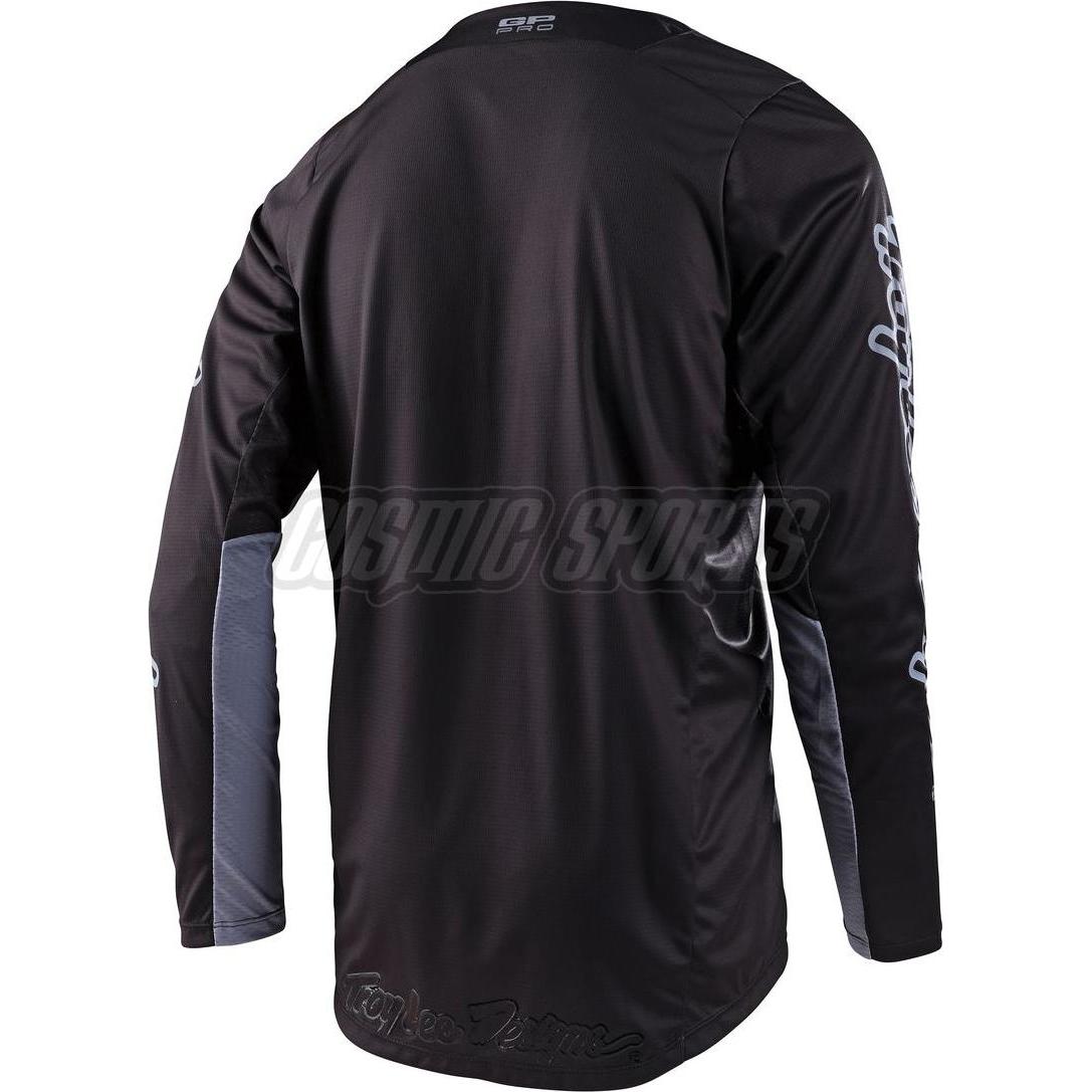 Thumbnail - Troy Lee Designs, Herren, Velotrikot, GP Pro Jersey, Icon, black/gray, M (M), Schwarz, Grau, M
