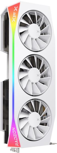 Actual product image XFX Mercury AMD Radeon RX 9070XT OC White Gaming Edition with RGB (16 GB)