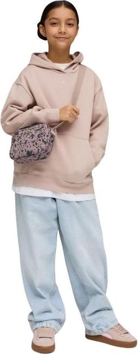 Image du produit Puma Sweat à capuche décontracté avec logo de chat centré pour enfants (152)