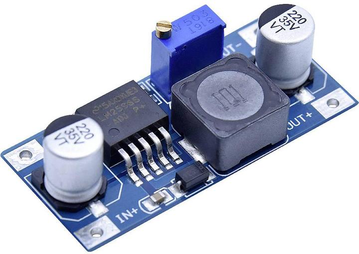 Actual product image Tru Components DC-DC Adjustable STEP DOWN Voltage Regulator LM2596S