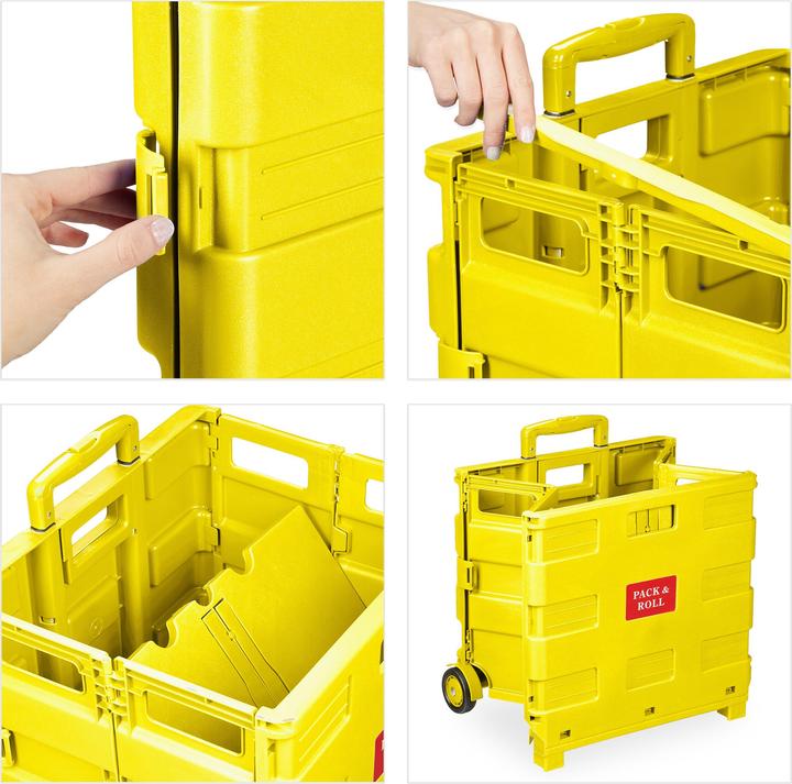 Produktbild Relaxdays Einkaufstrolley