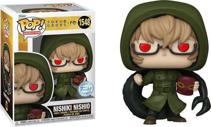 Actual product image Funko Pop! Animation: Tokyo Ghoul:Re - Nishiki Nishio (Special Edition) #1548 Vinyl Figure