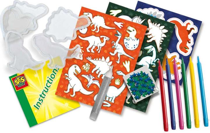 Actual product image Sombo SES Sticker maker dinosaur