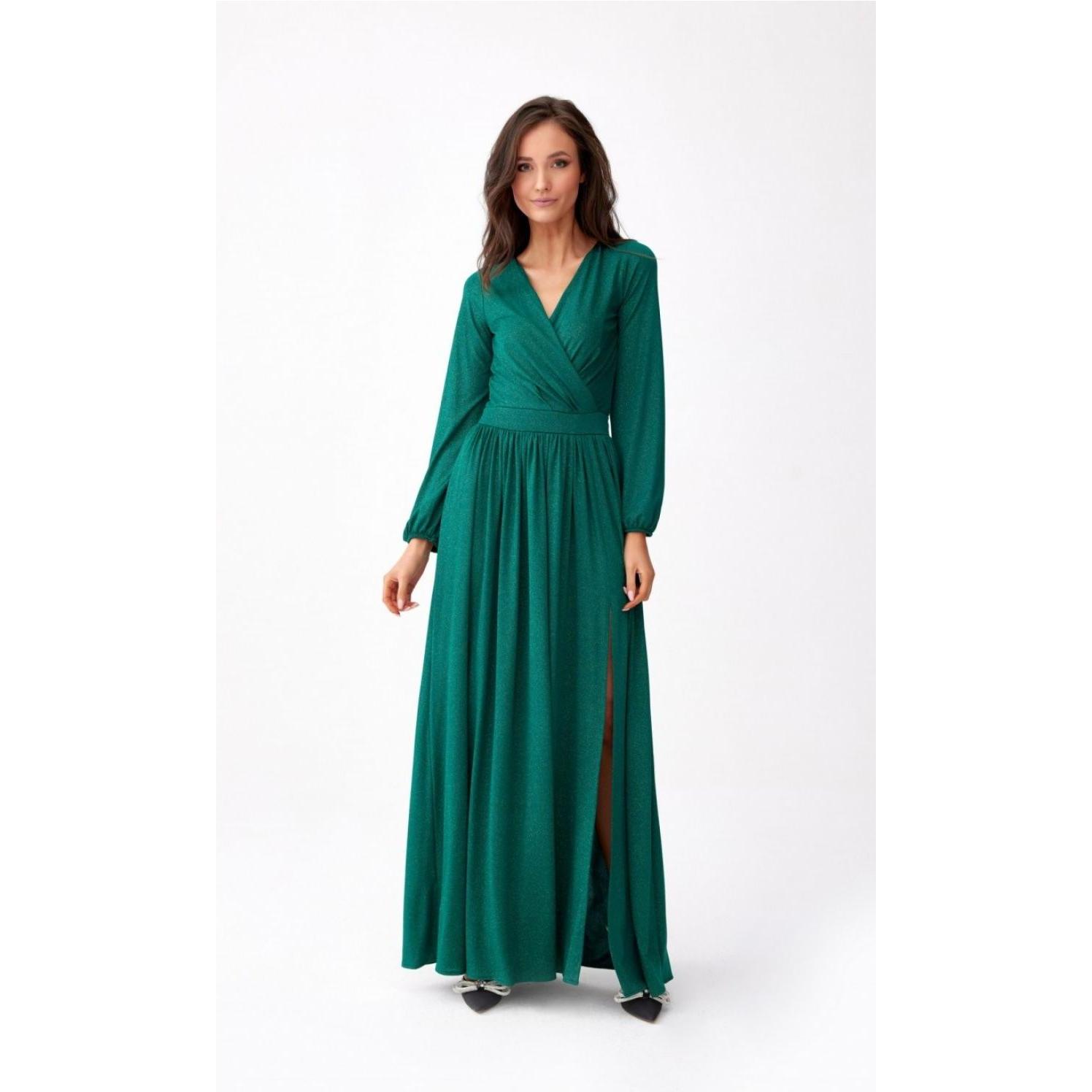 Thumbnail - Roco Fashion, Damen, Kleider, Langes Kleid model, Grün, (34)