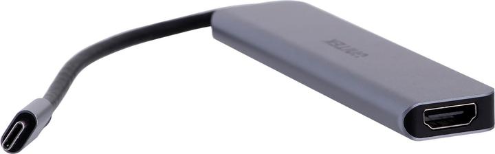Unitek HUB USB-C 7IN1, HDMI 4K, PD,,ALU (USB-C, 7 Ports)