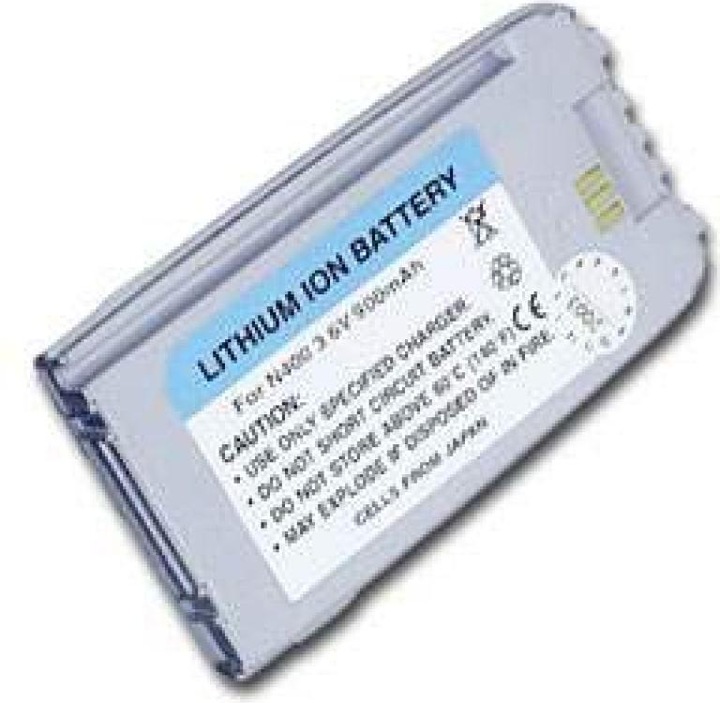 Image du produit AccuCell Batterie Samsung SGH N400, argent nacré