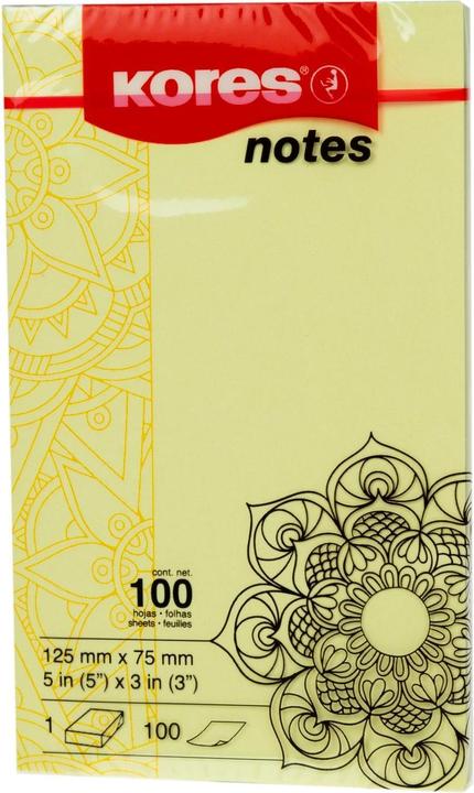 Actual product image Kores Sticky notes Mandala (75 x 125 mm)