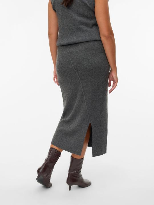 Actual product image Vero Moda VMCBRISA Mid Rise Midirock Strickrock (54)