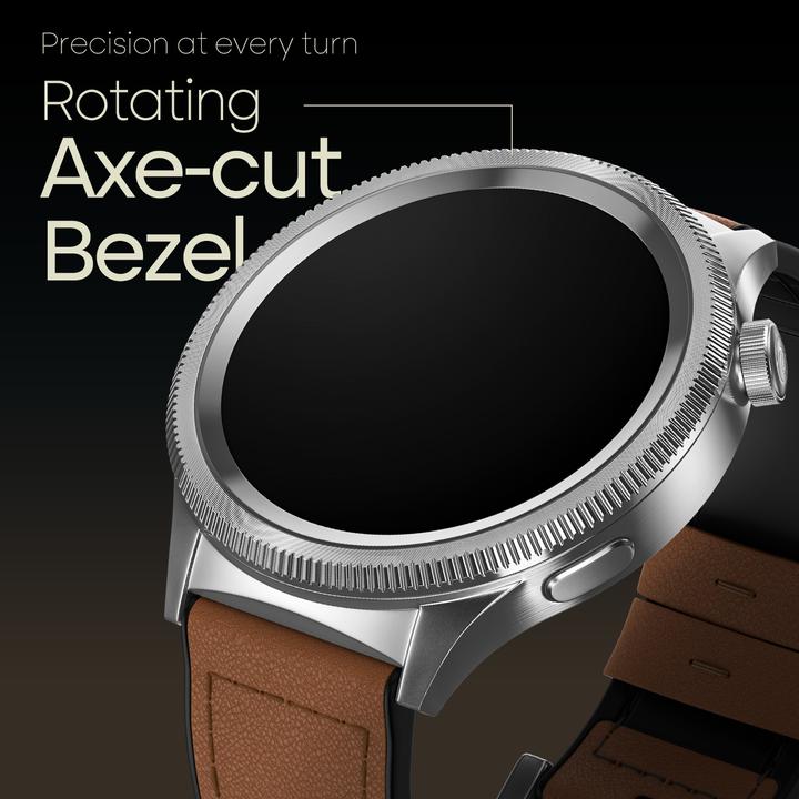 Actual product image Noise NoiseFit Halo 2 Smartwatch Vintage Brown (42 mm)