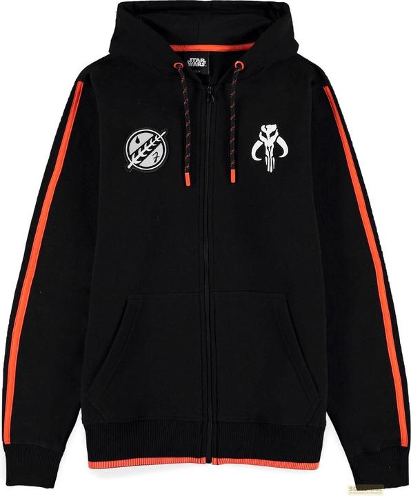 Produktbild Star Wars Boba Fett Stripe Men's Zipper Hoodie (S)