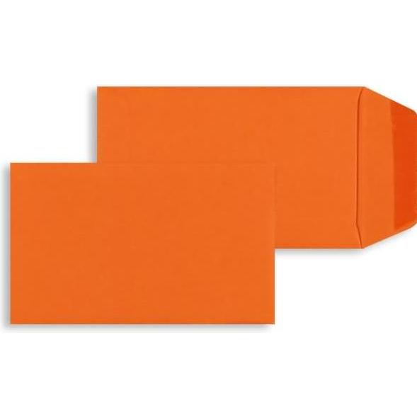 Blanke, Versandtasche + Luftpolstertasche, Versandtaschen 65x105mm 120g/qm gummiert VE=100 Stück nektarine (100 x)