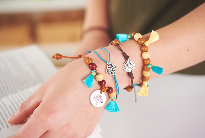 Immagine prodotto VBS Ciondolo mix "Give me five", set da 5 (Metallo)