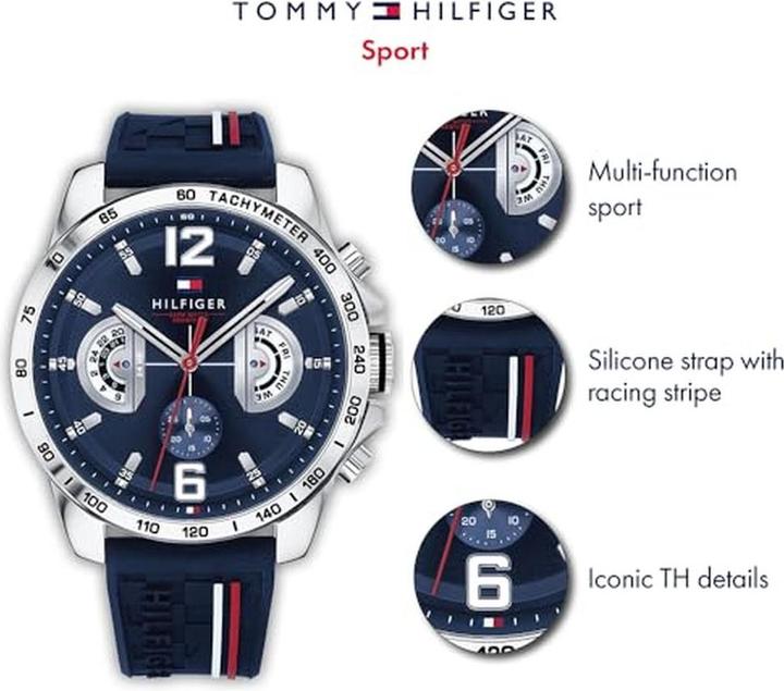 Productafbeelding Tommy Hilfiger Decker (Analoog horloge, 46 mm)