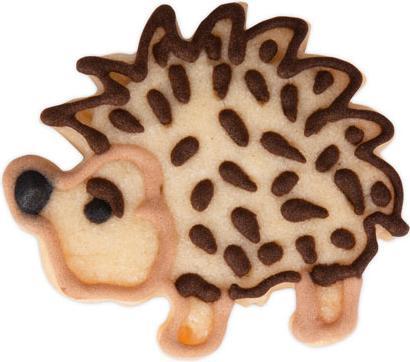 Actual product image Städter Cookie Cutter with Ejector Hedgehog