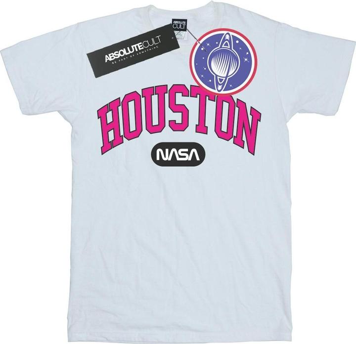 Actual product image Nasa Mens Houston Collegiate T-Shirt (4XL)
