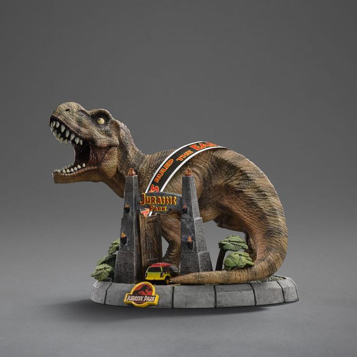 Produktbild Iron Studios Jurassic Park Mini Co. PVC Figur T-Rex Illusion Deluxe 15 cm