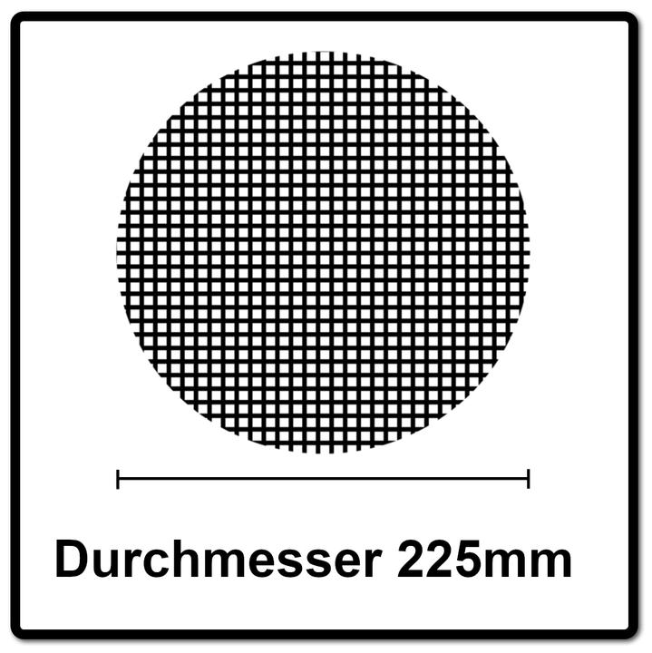 Produktbild Mirka ABRANET Schleifscheiben Grip 225 mm P240 25 Stk. ( 5422302525 ) (P240)