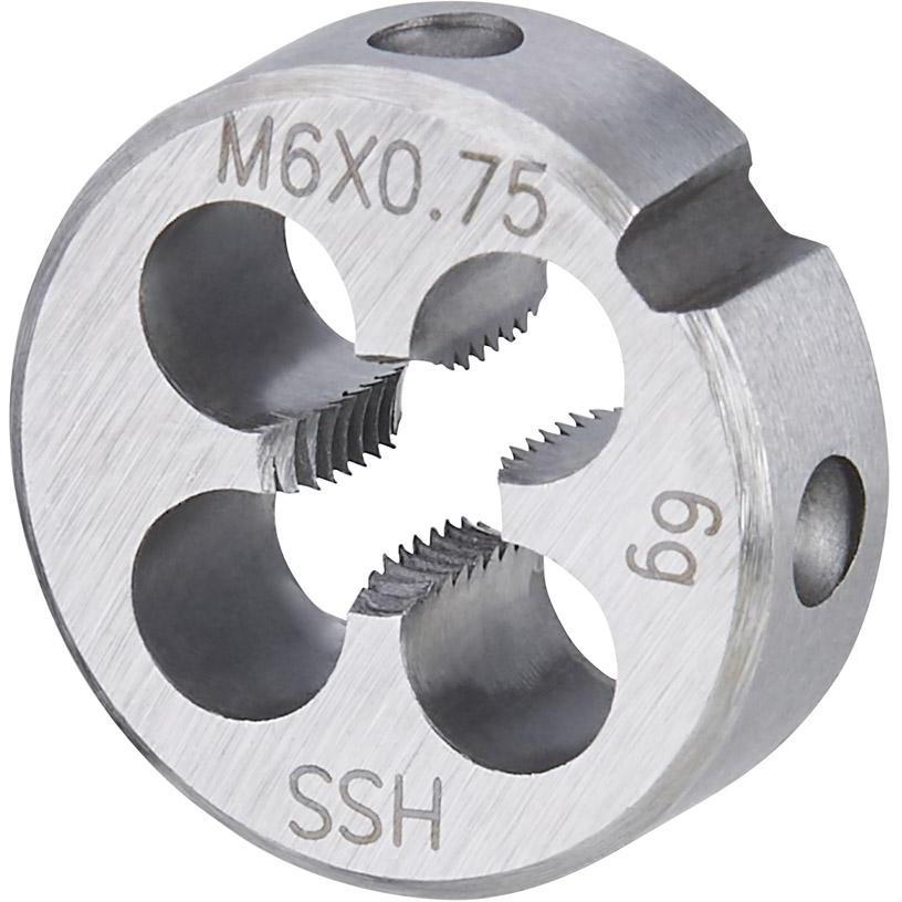 Magni, Gewindeschneider + Gewindebohrer, Schneideisen EN22568 HSS M10x1,25 FORTIS