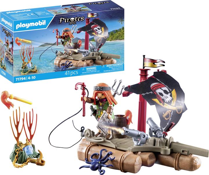 Productafbeelding Playmobil Een schat vinden op een piratenvlot