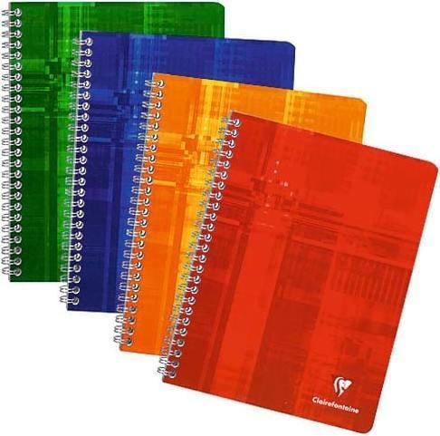 Actual product image Clairefontaine Spiralheft (A4, Lined, Hardcover)