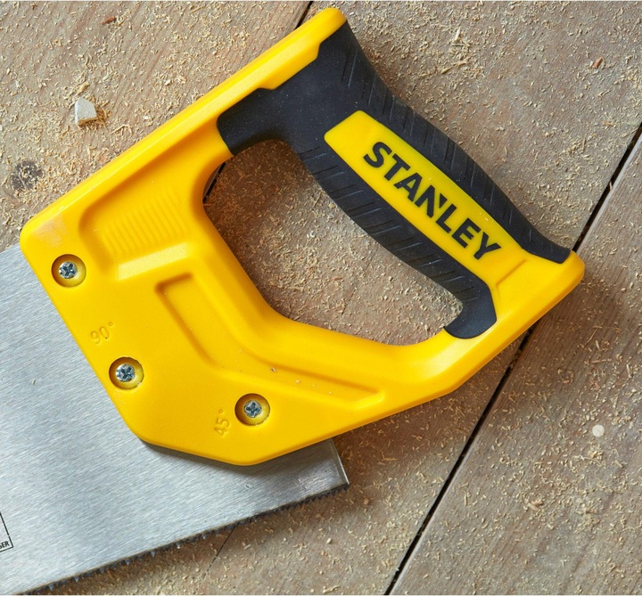 Produktbild Stanley Handsäge Sharpcut (15"/380 mm, Fuchsschwanz mit 11 Zähne/Inch für feines Arbeiten, doppelt g