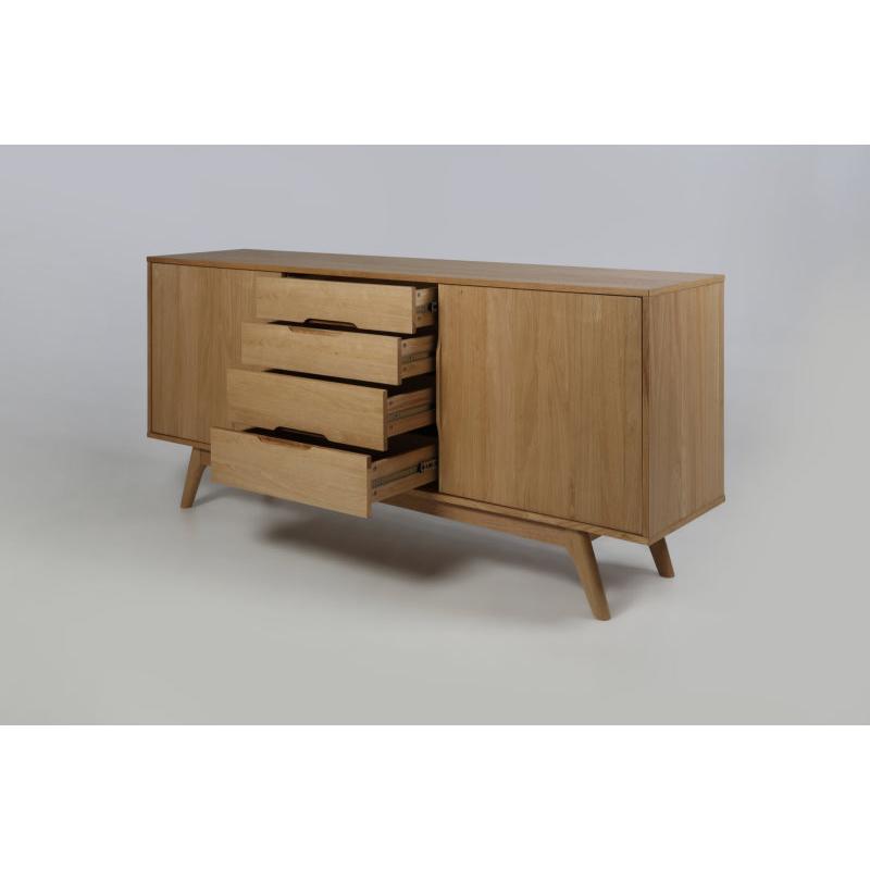 Ebuy24, Kommode + Sideboard, Anrichte Martha (180 x 44 x 84 cm)