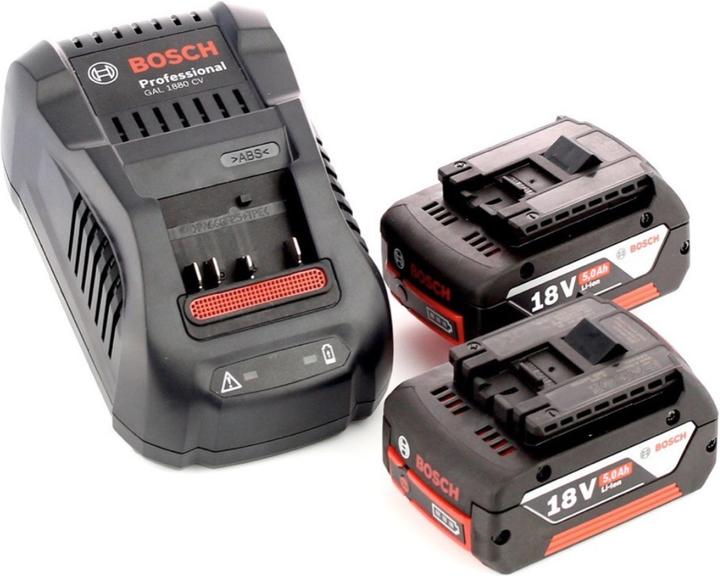 Actual product image Bosch Professional GSS 18V-10 battery orbital sander 18V + 2x battery 5.0Ah + charger + L-Boxx (Sander)