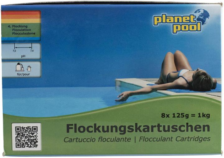 Planet Pool Cartucce a flocculazione per filtri a sabbia