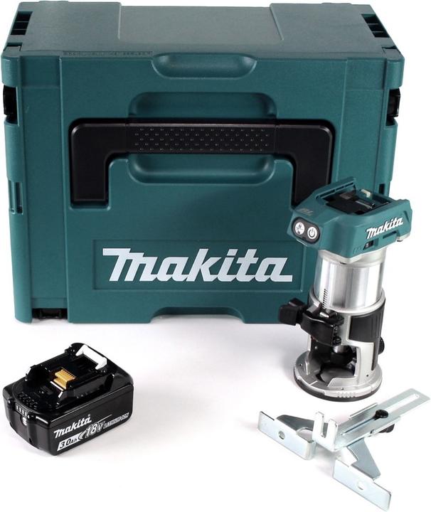 Produktbild Makita DRT 50 F1J Akku Multifunktionsfräse brushless 18V + 1x Akku 3,0 Ah im Makpac 3 - ohne Ladeger