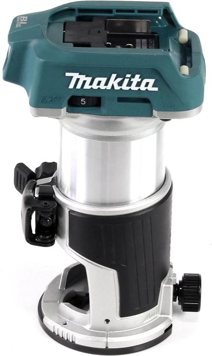 Produktbild Makita DRT 50 RF1J Akku Multifunktionsfräse brushless 18V + 1x Akku 3,0 Ah + Schnellladegerät im Mak