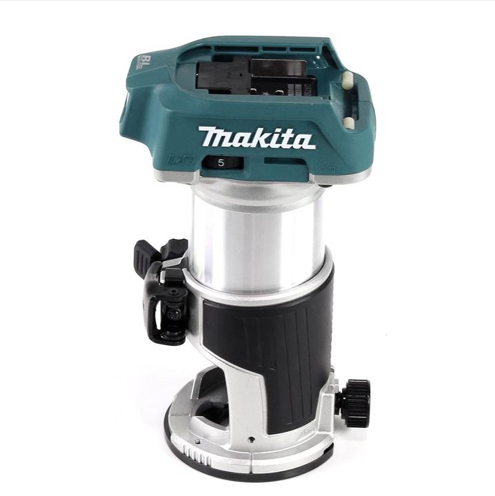 Produktbild Makita DRT 50 RG1J Akku Multifunktionsfräse brushless 18V + 1x Akku 6,0 Ah + Schnellladegerät im Mak
