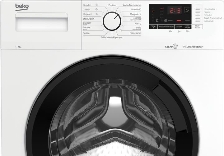 Produktbild Beko Waschmaschine WML71432NPA 7kg A wh (7 kg, Links)