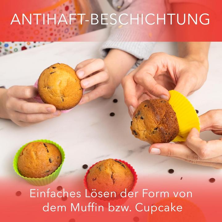 Produktbild Avanua Wiederverwendbare Silikon-Muffinförmchen