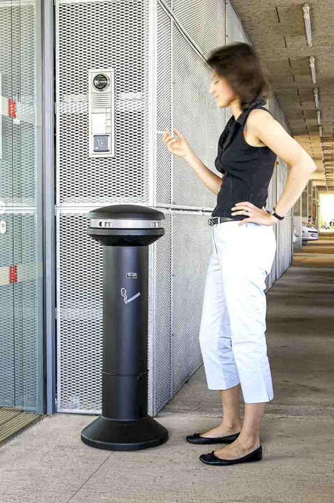 Produktbild Rubbermaid Standascher aus galvanisiertem Stahl