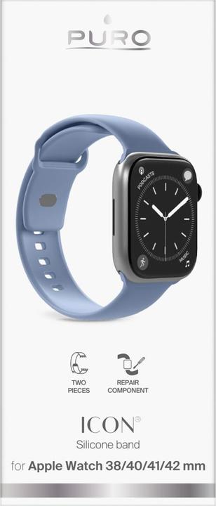 Image du produit Puro "ICON" Apple Watch Armband 38-40-41-42mm (Silicone)