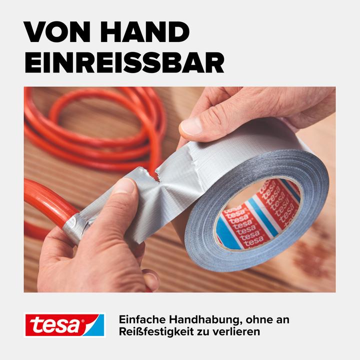 Produktbild tesa EXTRA POWER UNIVERSAL Gewebeband, gewebeverstärktes Ductape (50 mm)