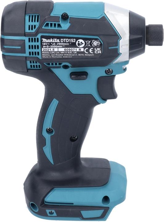 Image du produit Makita DTD 152 18V Li-ion Visseuse à chocs sans fil + 1x Batterie BL 1820 2 Ah