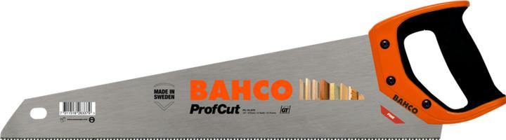 Actual product image Bahco ProfCut hand saw with hardened tooth tips for hardwood, plywood, thin profiles, GT toothing