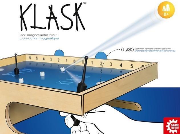 Produktbild Game Factory Klask (mult) (Deutsch, Französisch, Italienisch, 2 Spieler)
