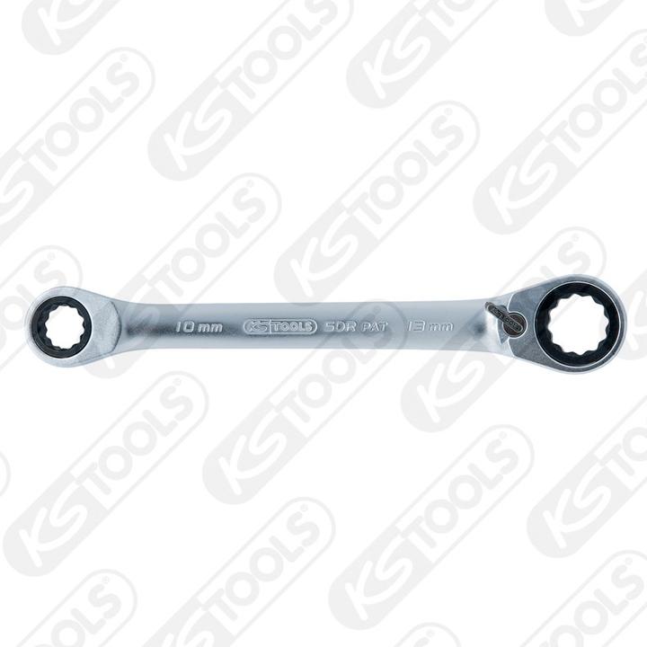 Actual product image KS Tools GEARplus double ratchet ring wrench reversible (9 mm)