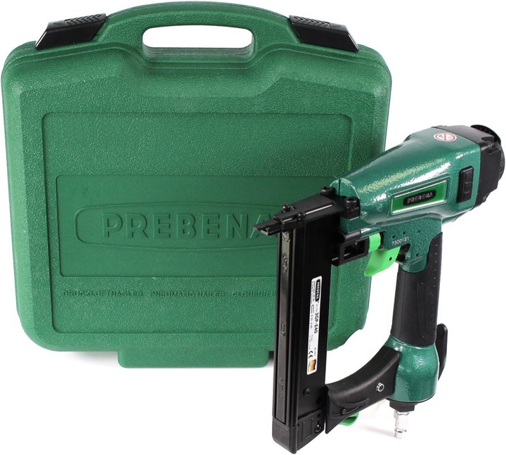 Actual product image Prebena 3GP-E40 Pneumatic stapler type E in carrying case