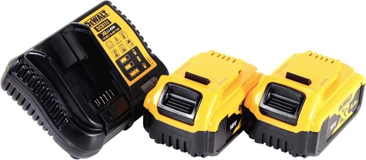 Actual product image DeWalt DCS 355 P2 Battery Oscillator Multitool 18 V Brushless + 2x Battery 5.0 Ah + Charger + 29 pcs Z