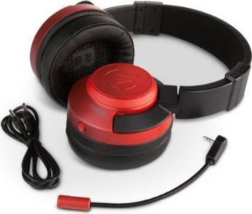 Produktbild PowerA Fusion Crimson Fade Kopfhörer, Rot (1512376-01) (Kabelgebunden)