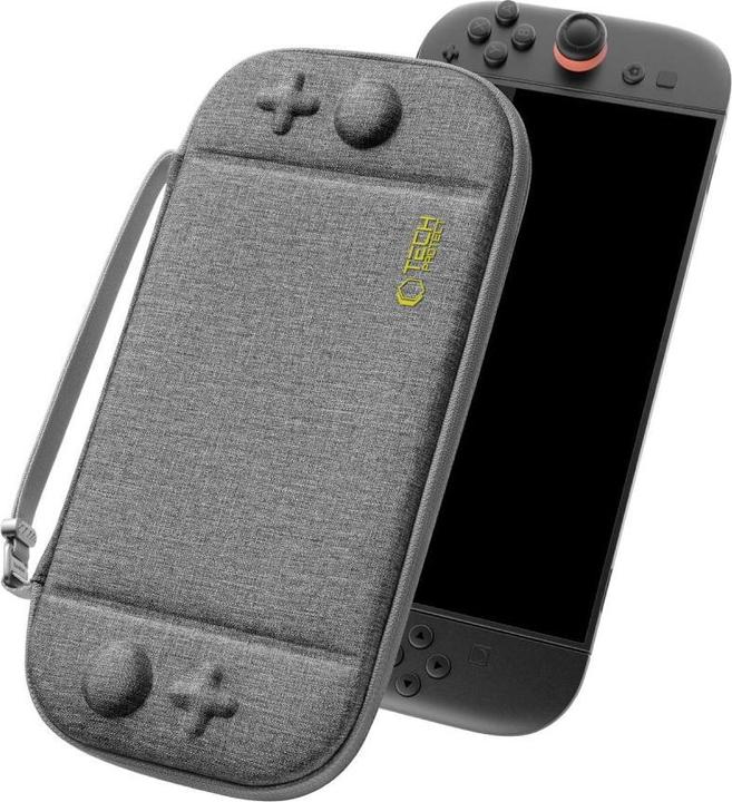 Image du produit Tech-Protect Slim Pouch für Nintendo Switch 2 – Grau (Switch 2)