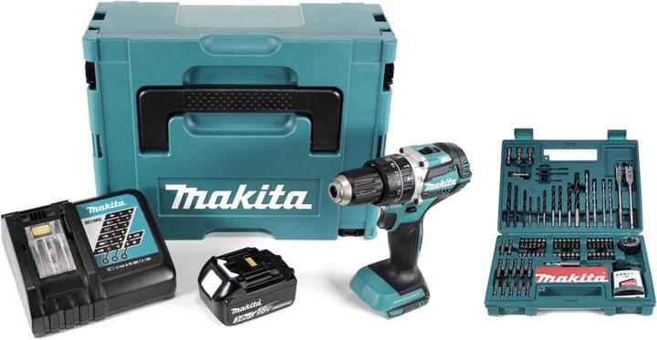 Actual product image Makita DHP 484 RF1J (Rechargeable battery operated)