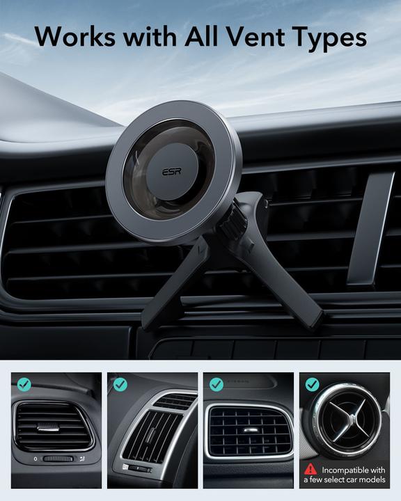 Actual product image ESR HaloLock Magnetic 2K6040101 Carphone Mount Ultra Strong