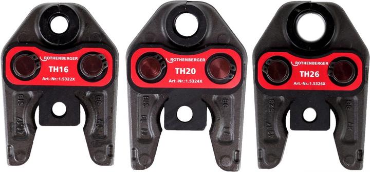 Produktbild Rothenberger ROMAX AC ECO Set TH 230 V Pressmaschine Typ C für Netzbetrieb im Transportkoffer + 3 x (590 mm)