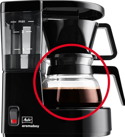Actual product image Melitta Replacement glass jug Aromaboy