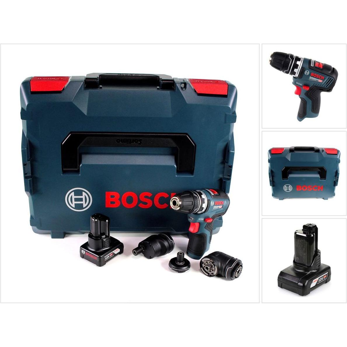 Bosch Professional, Trapano + Avvitatore a batteria, GSR 12V-35 FC Trapano avvitatore a batteria professionale 12 V 35 Nm Brushless + 1x batteria