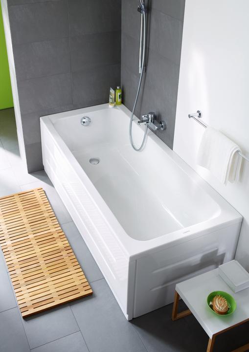 Image du produit Duravit Baignoire rectangulaire D-Code 75 x 170 cm blanc lisse 700097000000000 (120 l, 170 cm, 75 cm)